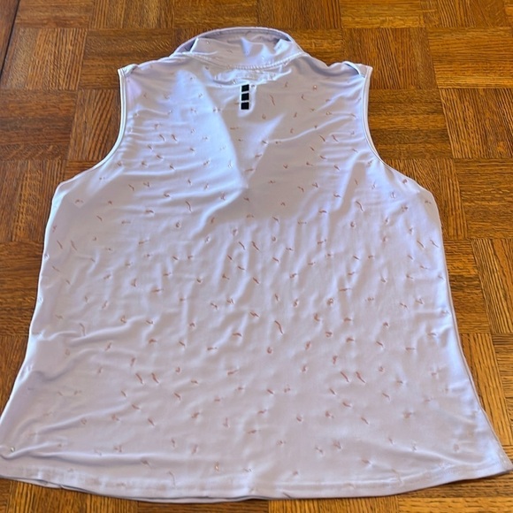 Jamie Sadock sleeveless zip front golf shirt size S - Picture 3 of 4